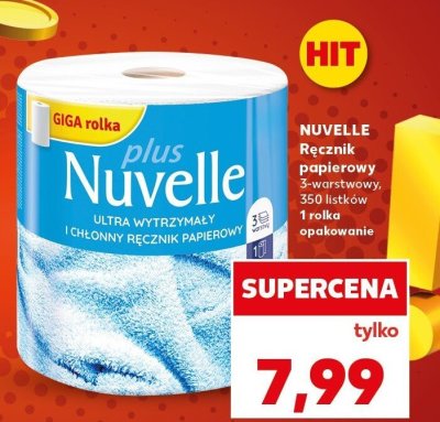 Ręcznik papierowy 3-warstwowy GIGA rolka promocja w Kaufland