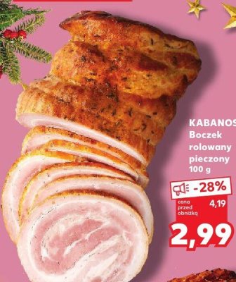 Boczek rolowany pieczony  promocja w Kaufland
