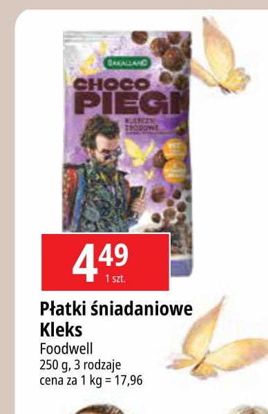 Płatki choco piegi Bakalland promocja