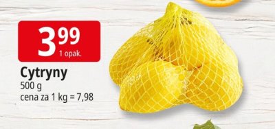 Cytryny Ryneczek lidla promocja w Leclerc