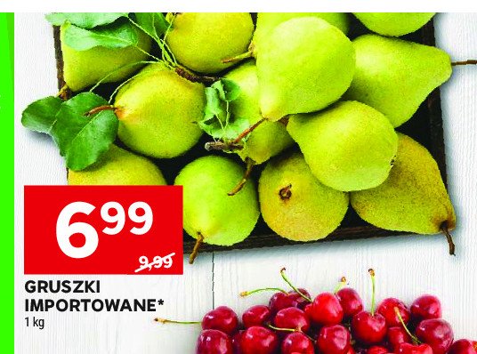 Gruszka import promocja