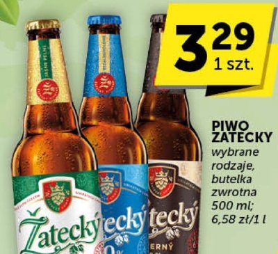 Piwo Żatecky promocja w Groszek
