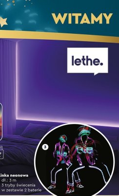 Linka neonowa LED promocja w Biedronka