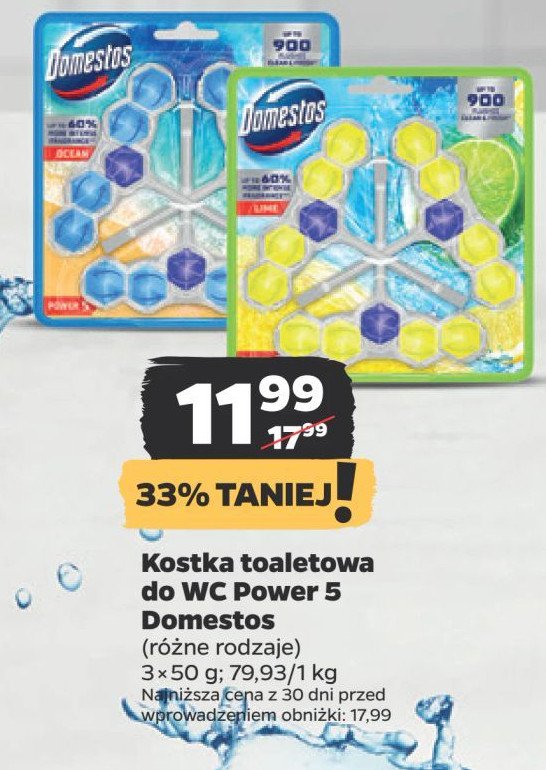 Kostka do wc ocean Domestos promocja