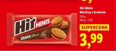 Markizy z kremem Hit Minis promocja w Lidl