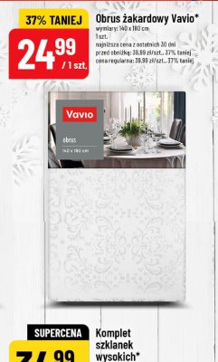 Komplet szklanek wysokich Ambition 325ml 6 szt. promocja w POLOmarket