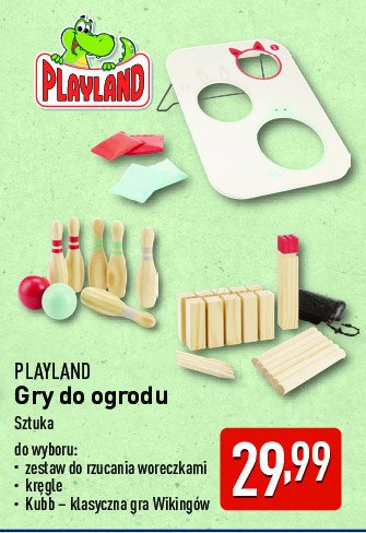 Zestaw do rzucania woreczkami Playland promocja