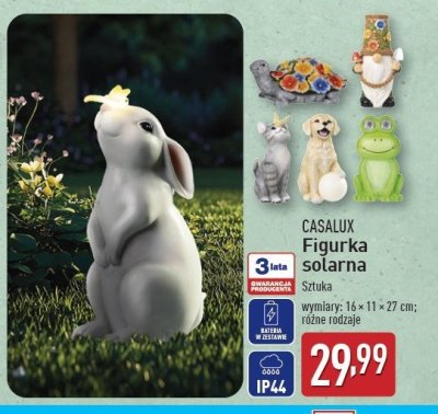Figurka solarna żaba Casalux promocja