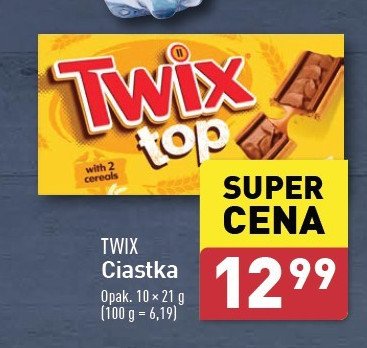 Ciastka Twix top promocja