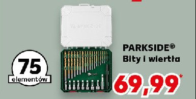 Bity i wiertła Parkside promocja w Kaufland