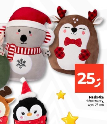 Maskotka różne wzory, wys. 25 cm promocja w Dealz