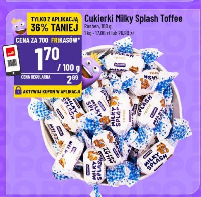 Cukierki Milky Splash Toffee Roshen promocja w POLOmarket
