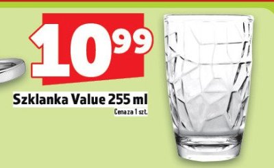 Szklanka Value 255 ml promocja w TOPAZ