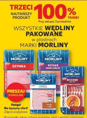 Wędliny pakowane wszystkie rodzaje promocja w Kaufland