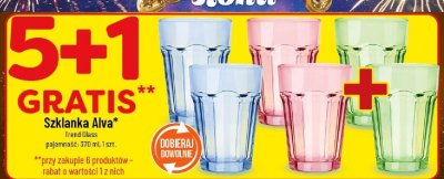 Szklanka Alva Trend Glass 370 ml promocja w POLOmarket