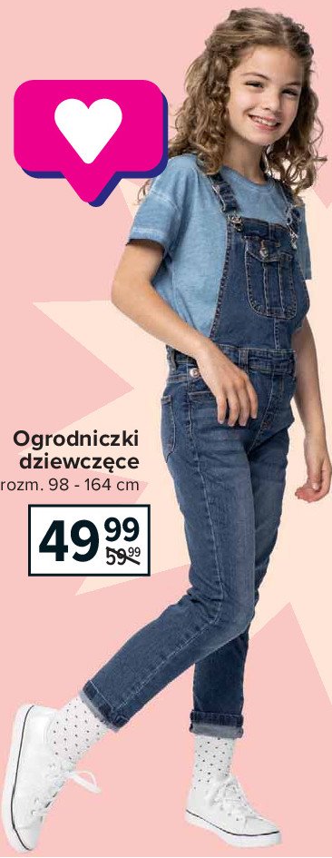 Ogrodniczki dziewcz臋ce 98-164 cm promocja
