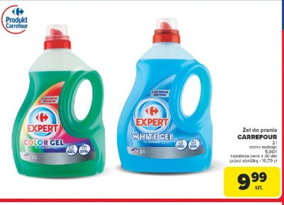 Żel do prania white gel Carrefour expert promocja