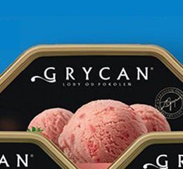 Lody familijne truskawkowe promocja w Biedronka