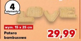 Patera bambusowa promocja w Kaufland