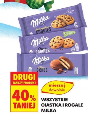 Wszystkie ciastka i rogale Milka promocja w Biedronka
