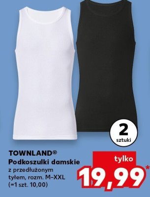 Podkoszulki damskie z przedłużonym tyłem 2 szt. promocja w Kaufland