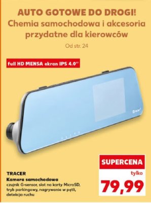 Kamera samochodowa  promocja w Kaufland