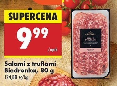 Salami z truflami Biedronka promocja