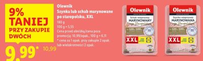 Szynka marynowana po staropolsku XXL promocja w Lidl