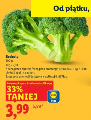 Brokuły Lidl promocja w Lidl