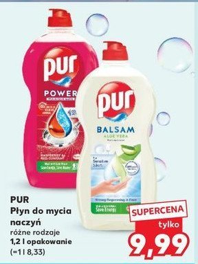 P艂yn do mycia naczy艅 fig & pomegranate Pur power promocja