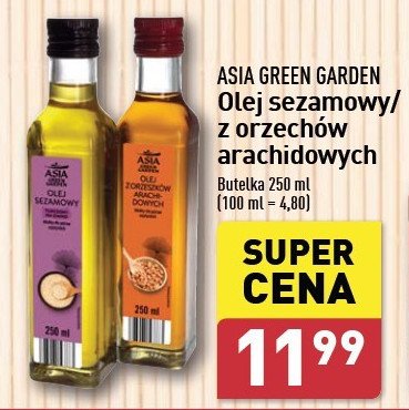 Olej z orzechów archaidowych Asia green garden promocja