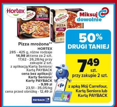 Pizza promocja w Carrefour Market