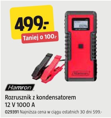 Rozrusznik z kondensatorem Hamron 12 V 1000 A promocja w Jula
