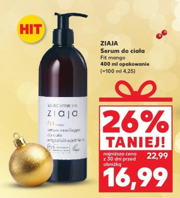 Serum do ciała Fit mango promocja w Kaufland