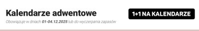 1+1 na kalendarze adwentowe!, strona 1 promocja w Rossmann