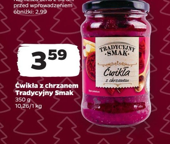 Ćwikła z chrzanem Tradycyjny smak promocja w Netto