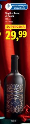 Wino Duplico Rosso promocja w Lidl