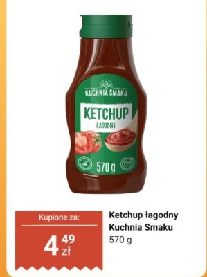 Ketchup łagodny  promocja w Dino