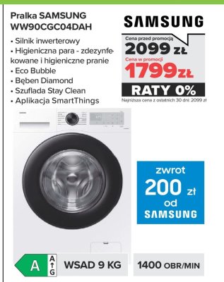 Pralka WW90CGC04DAH promocja w NEONET