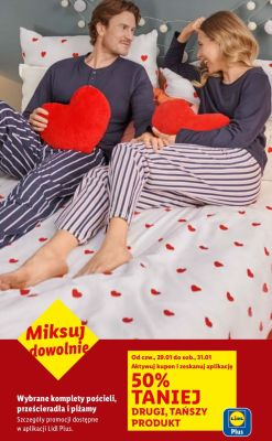 Komplet pościeli, prześcieradła wybrane rodzaje promocja w Lidl