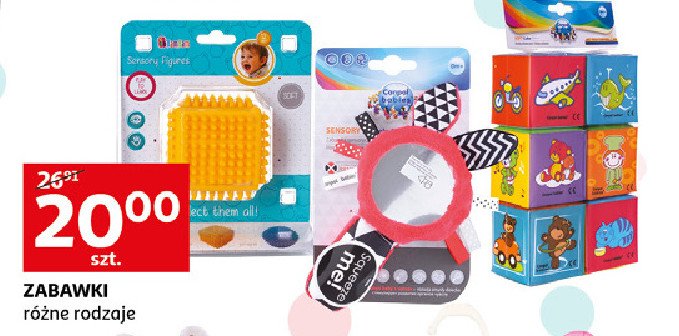 Pluszowa kostka sensoryczna Canpol babies promocja