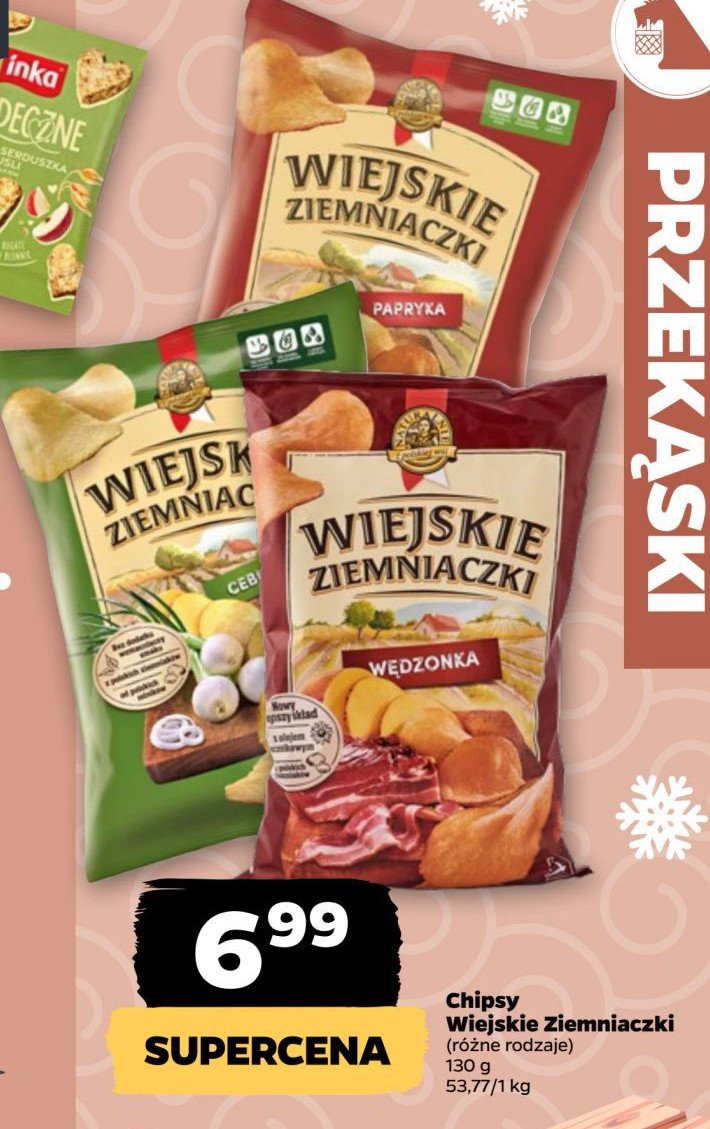 Chipsy wędzonka Lorenz wiejskie ziemniaczki promocja