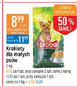 Krokieciki dla psów małych Wiodąca marka lydog promocja