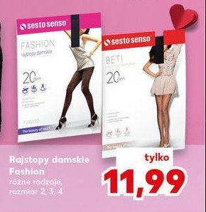 Rajstopy damskie beti 20 den Sesto senso promocja