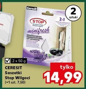 Saszetki lawendowe Metylan stop wilgoci promocja