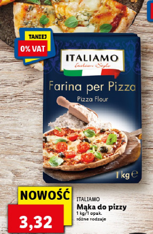 Mąka pszenna do pizzy Italiamo promocja