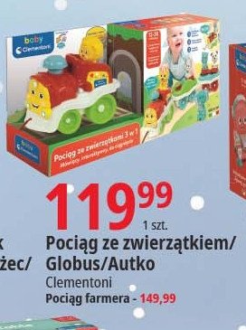 Poci膮g farmera Clementoni promocja