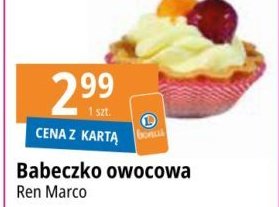 Babeczka owocowa promocja
