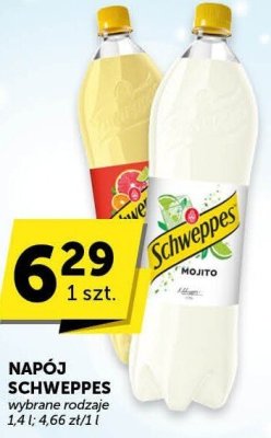 Napój Schweppes wybrane rodzaje promocja w Groszek