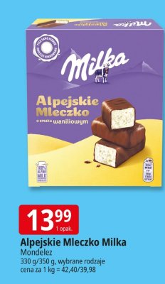 Alpejskie Mleczko Milka Mondelez promocja w Leclerc